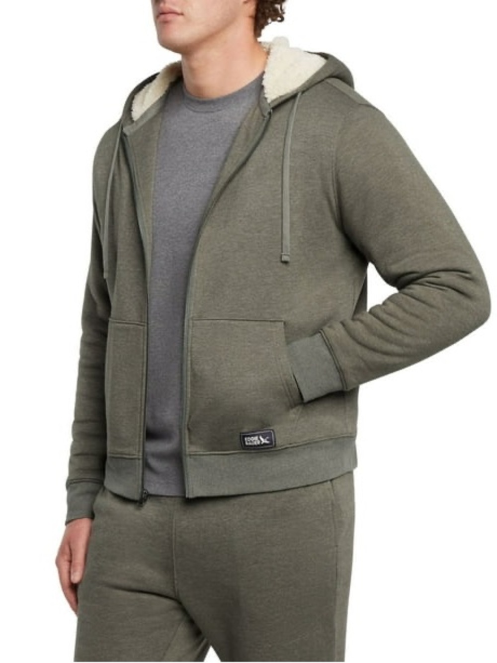 Eddie Bauer Men's Shearling Hoodie